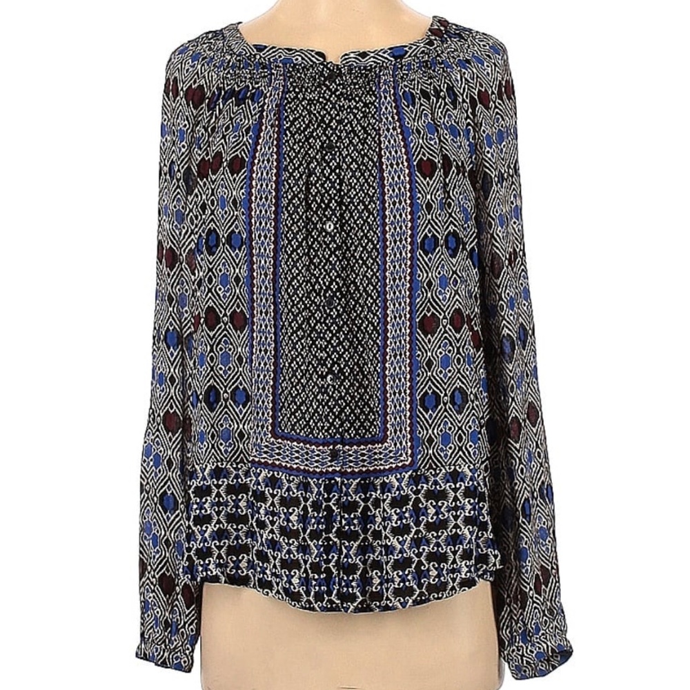 Lucky Brand Size Medium Boho Top